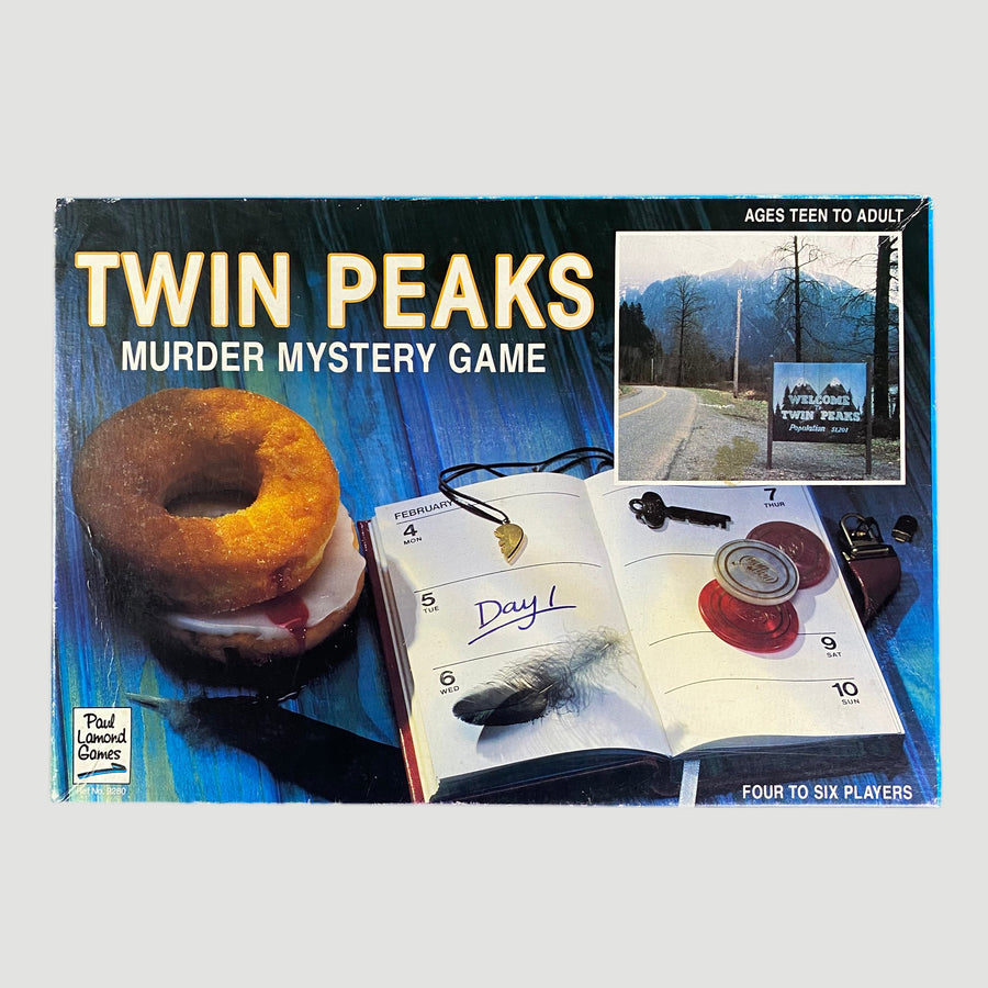 1990 Twin Peaks Murder Mystery Board Game