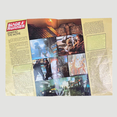 1982 Blade Runner Official Poster Magazine