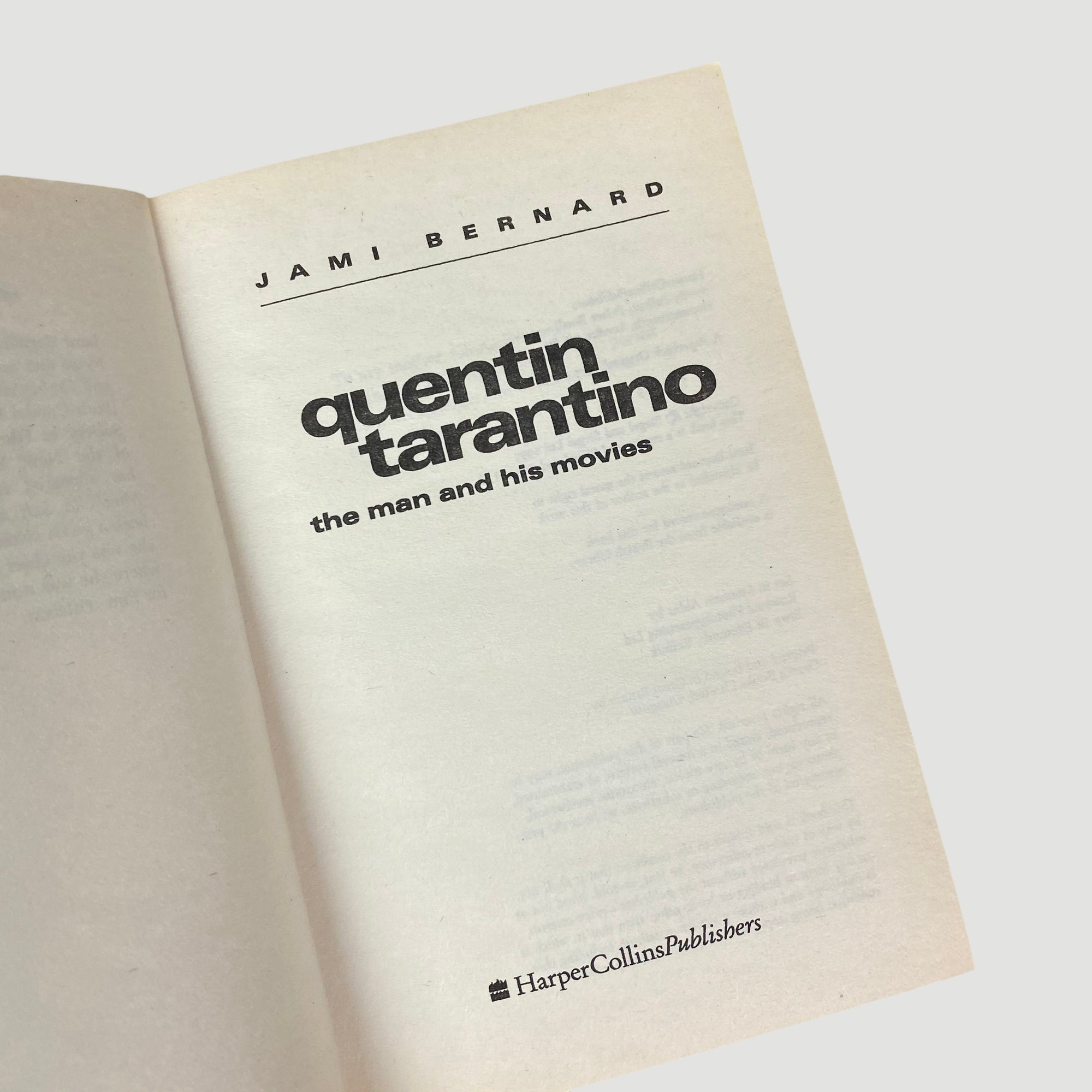 1995 'Quentin Tarantino: The Man and His Movies'