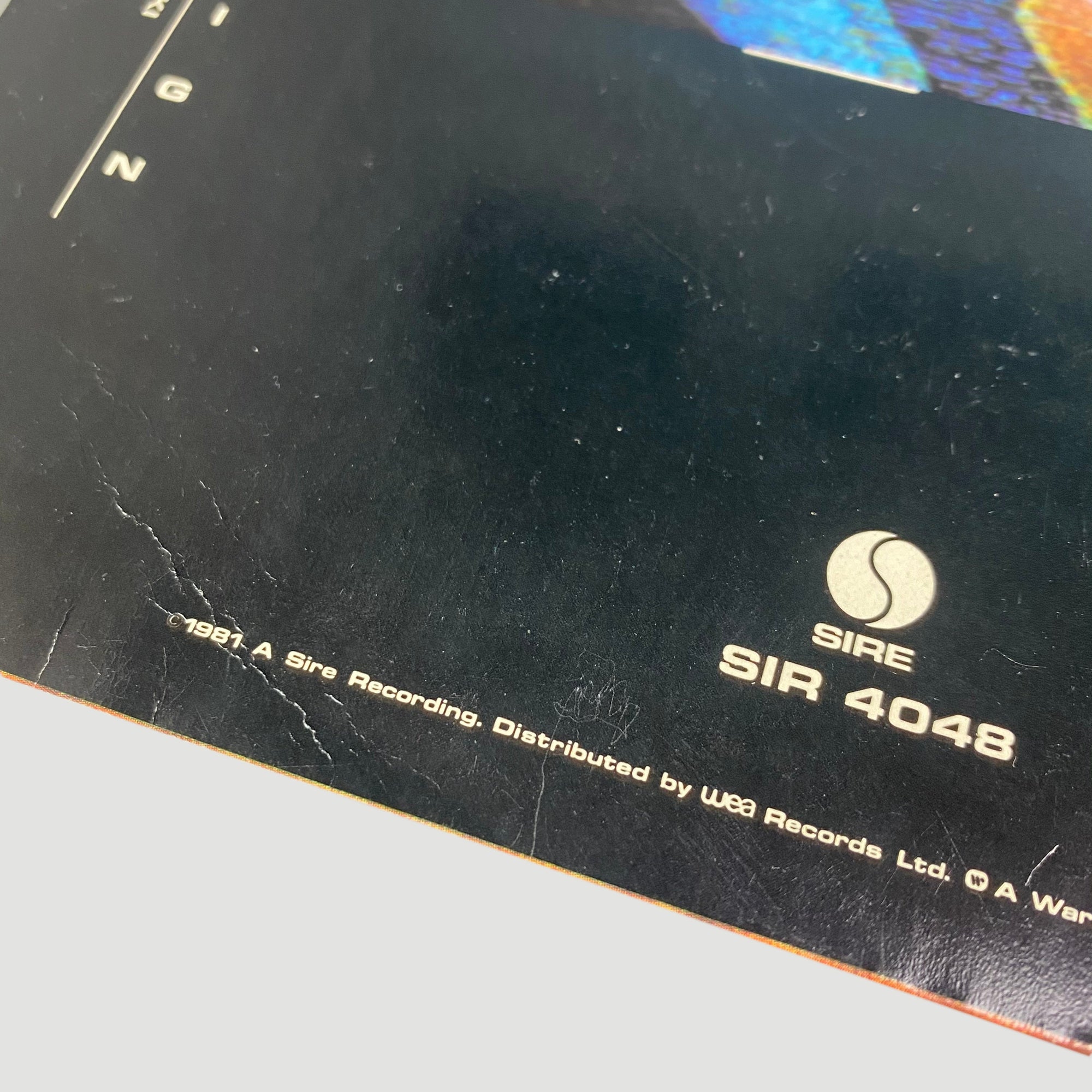 1981 Talking Heads 'Once In A Lifetime' 7" Single