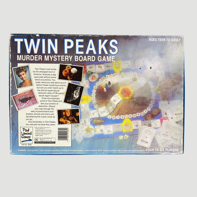 1990 Twin Peaks Murder Mystery Board Game