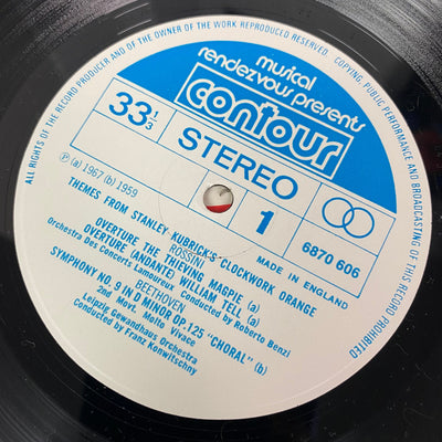 1972 Stanley Kubrick's 'A Clockwork Orange' Soundtrack LP