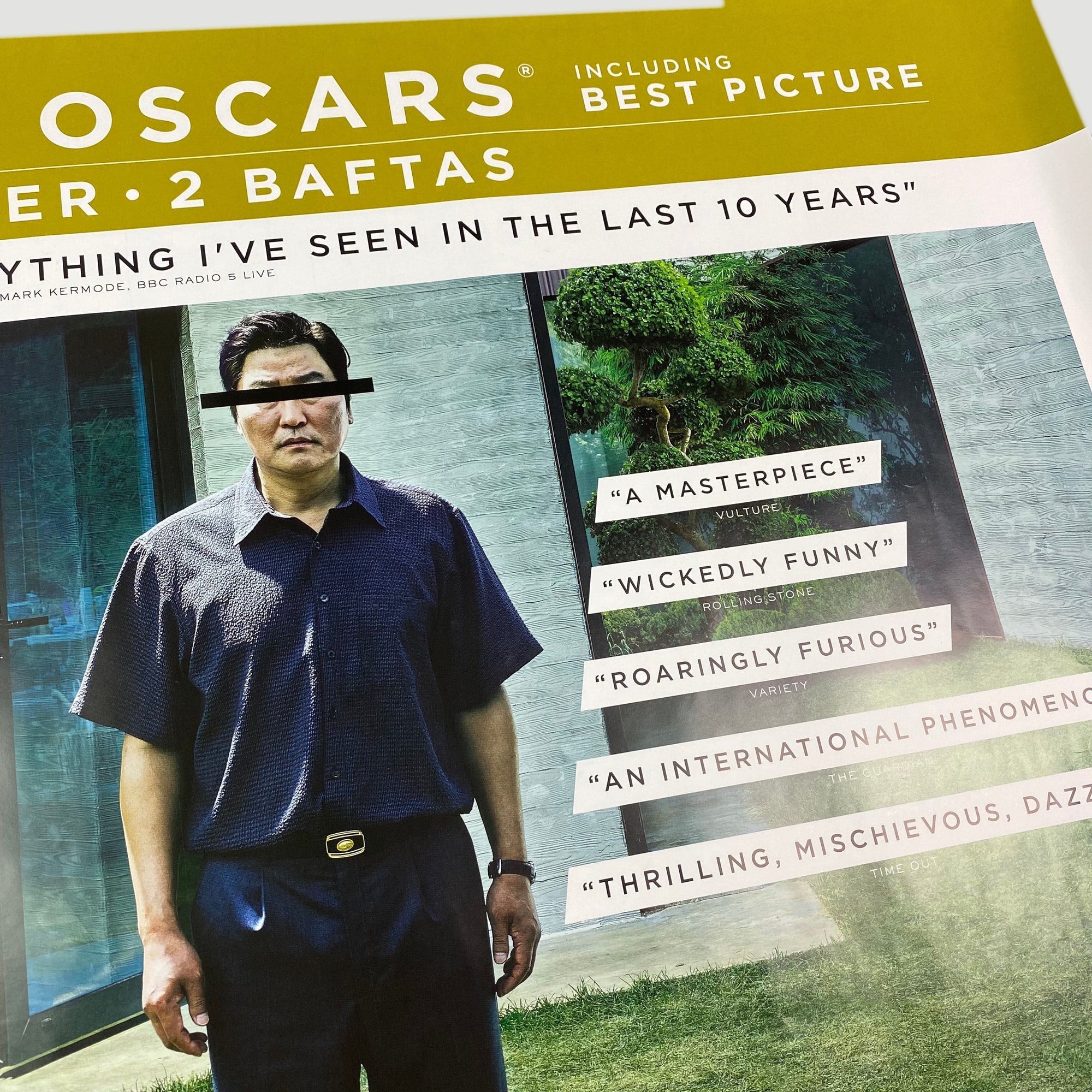 2019 Parasite UK Quad Poster