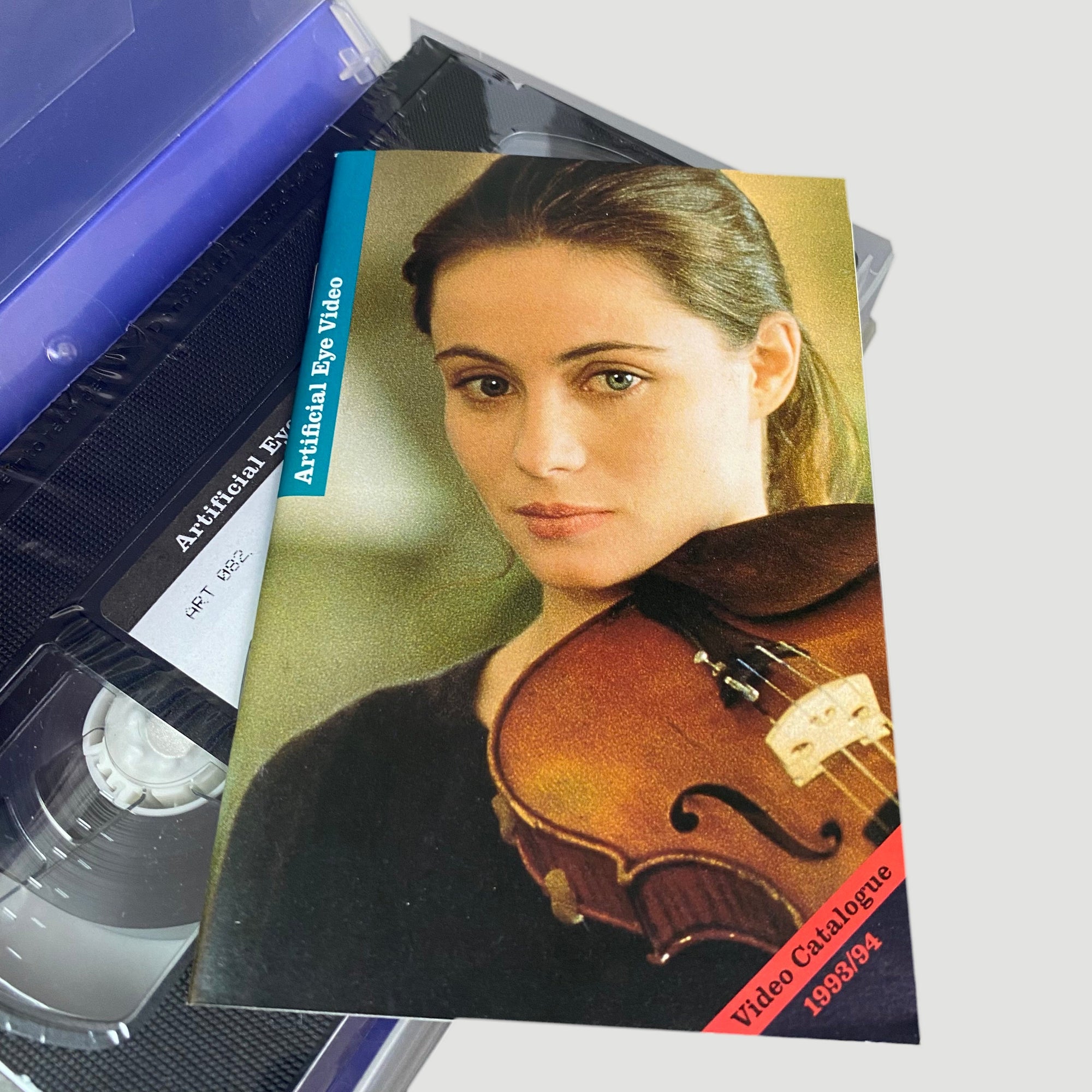 1993 Derek Jarman 'Blue' Artificial Eye VHS
