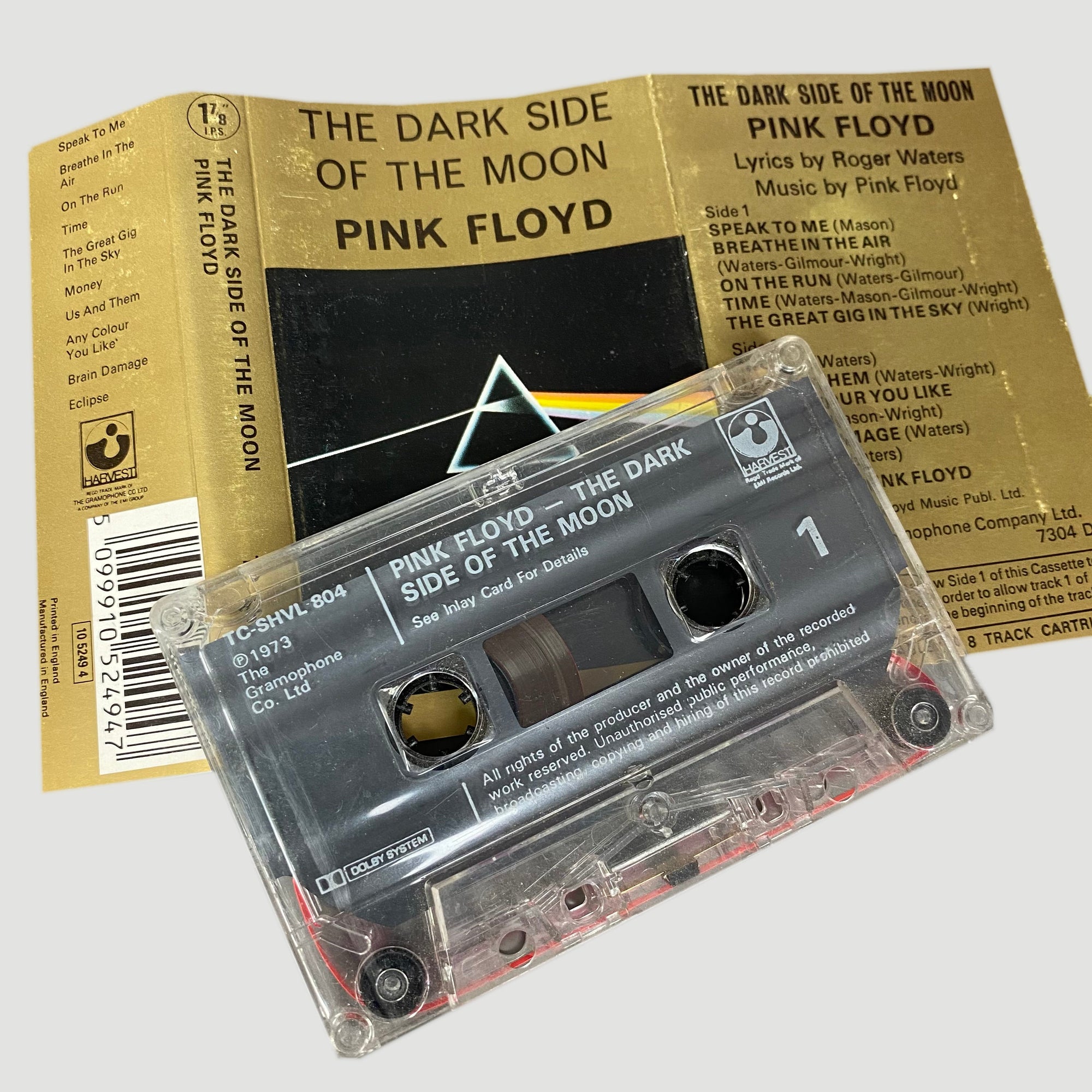 1993 Pink Floyd Dark Side of the Moon Cassette