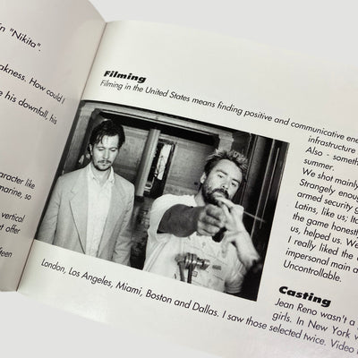 1994 Leon: VHS Release Press Book