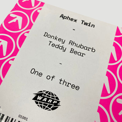 2018 Aphex Twin Donkey Rhubarb Orange Toy