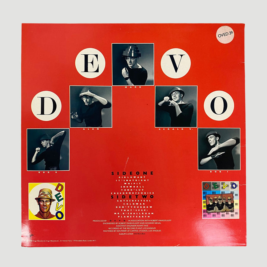 1980 Devo Freedom of Choice LP