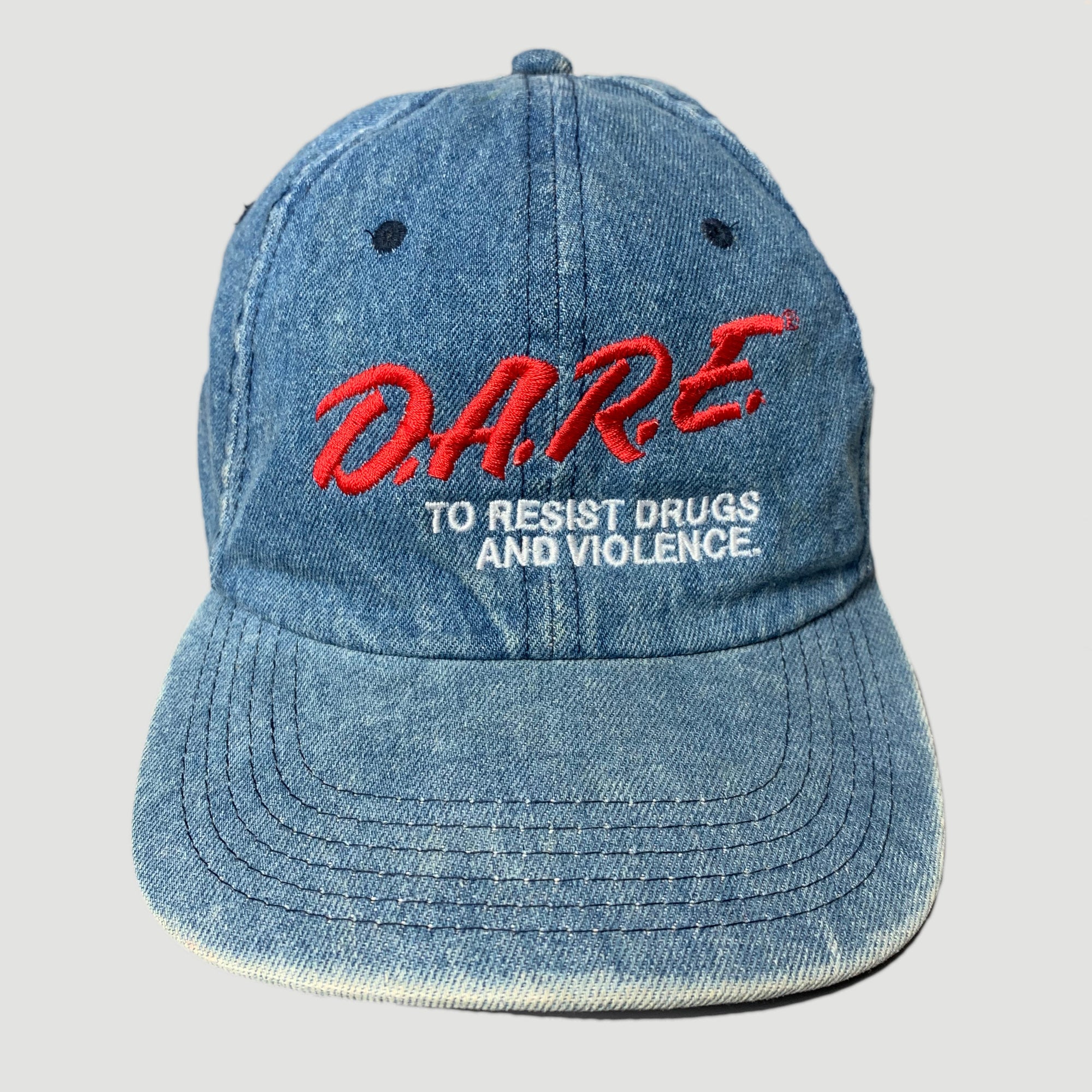 Early 90's D.A.R.E. Denim Strapback Cap