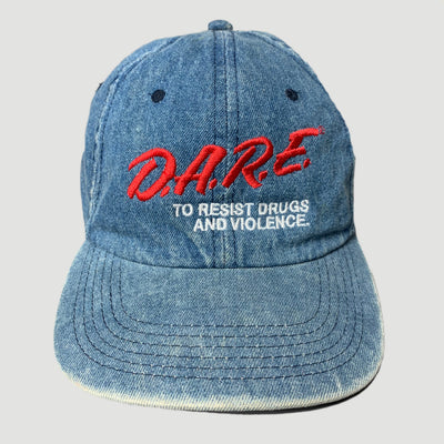 Early 90's D.A.R.E. Denim Strapback Cap