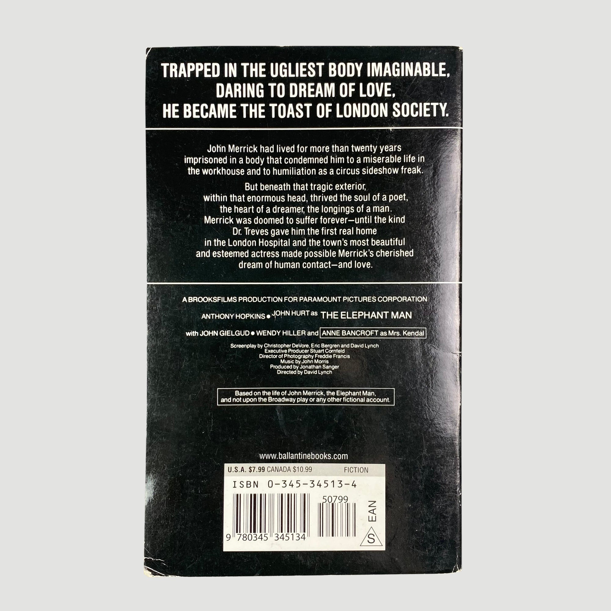 1980 Christine Sparks 'Elephant Man'