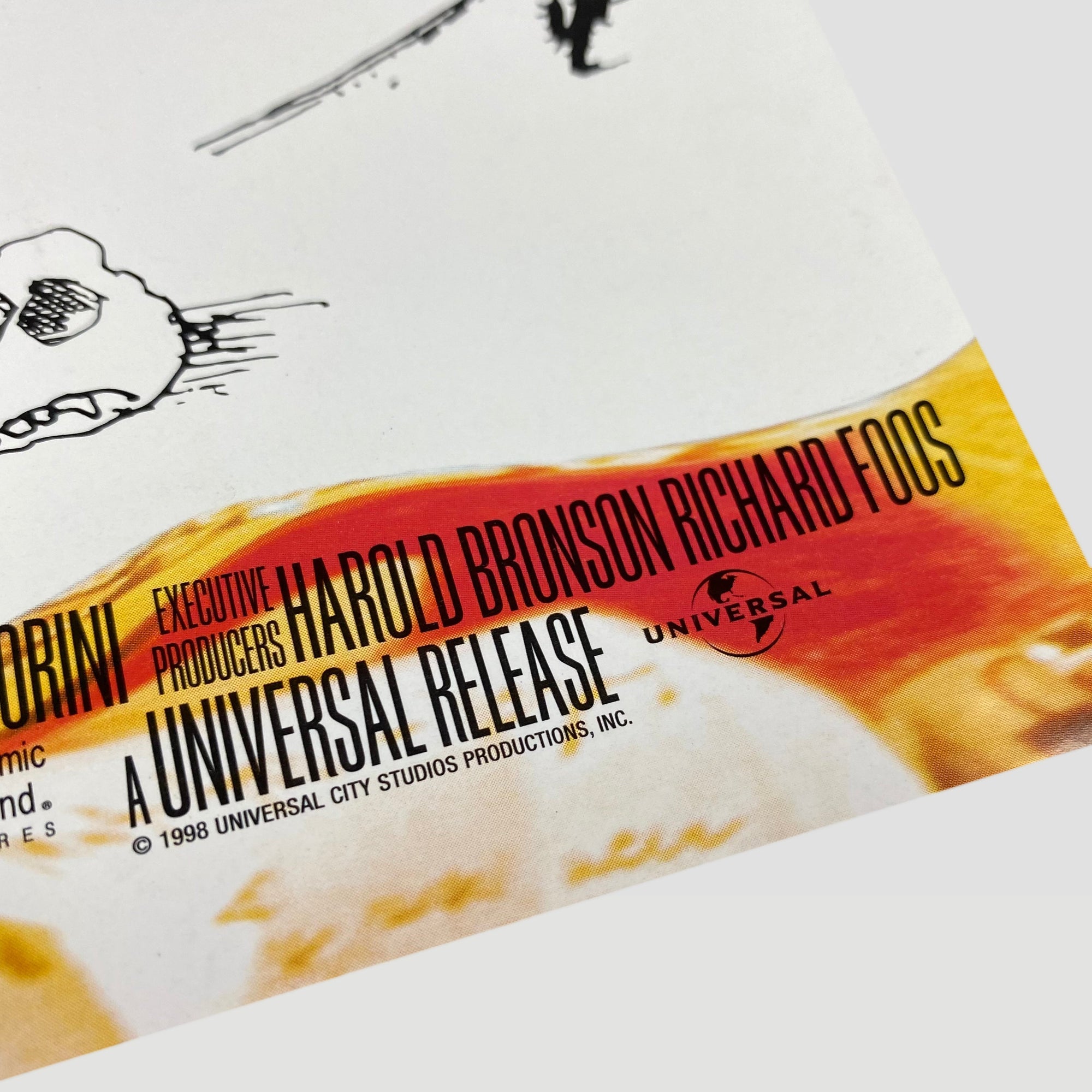 1998 Fear & Loathing in Las Vegas Lobby Poster