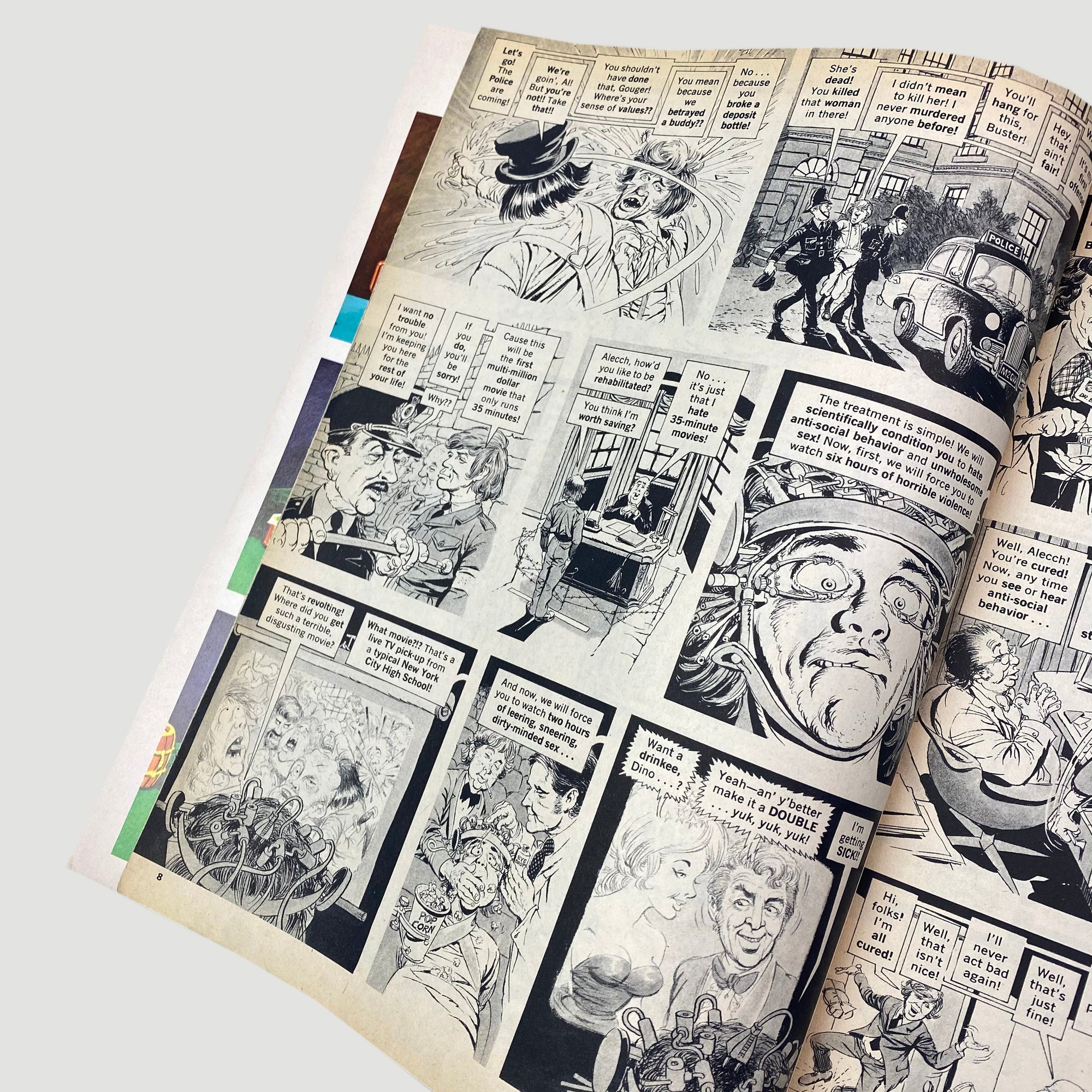 1973 MAD Magazine A Clockwork Orange Issue