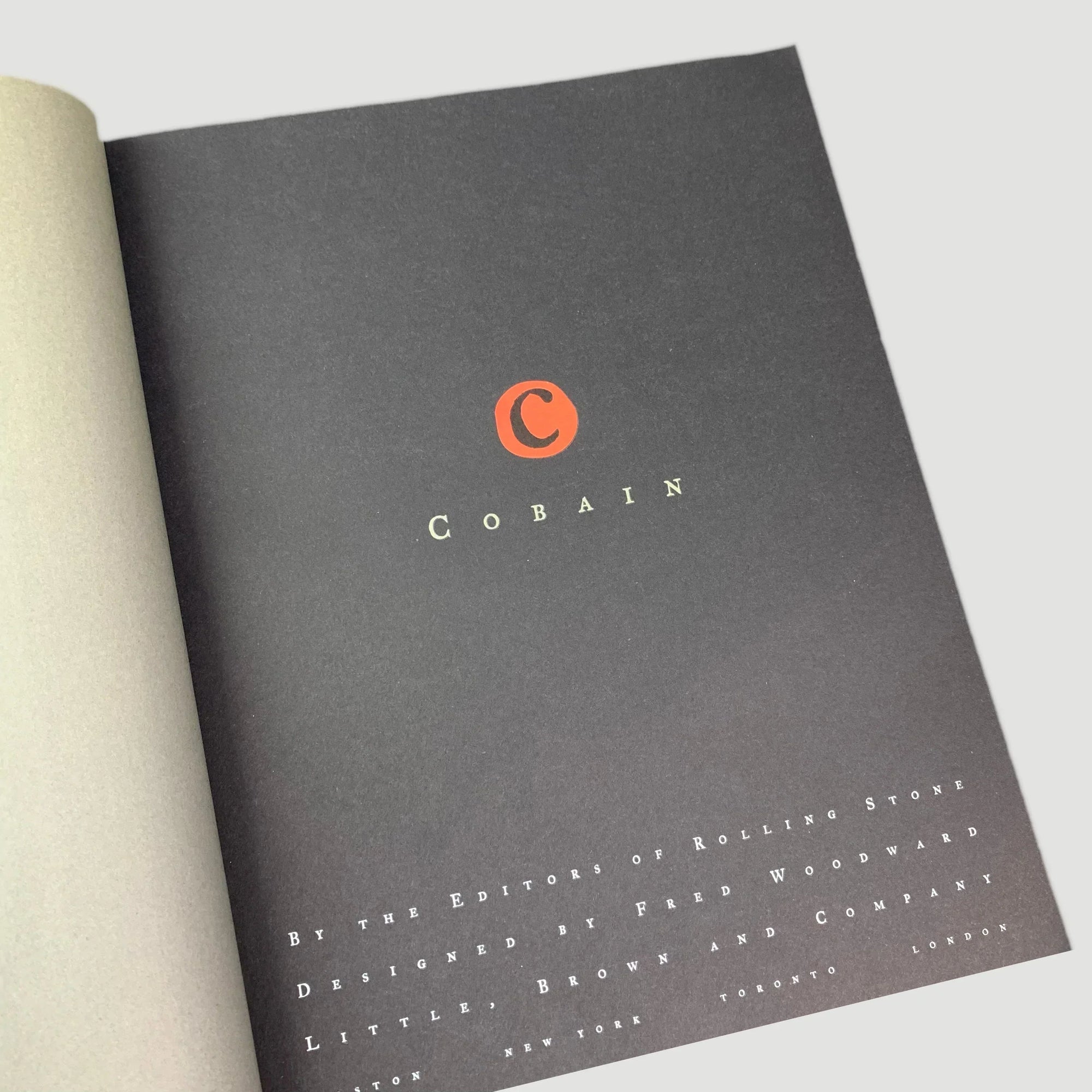 1994 Cobain by the Editors of The Rolling Stone