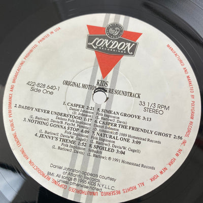 1995 KIDS Soundtrack Vinyl Europe LP