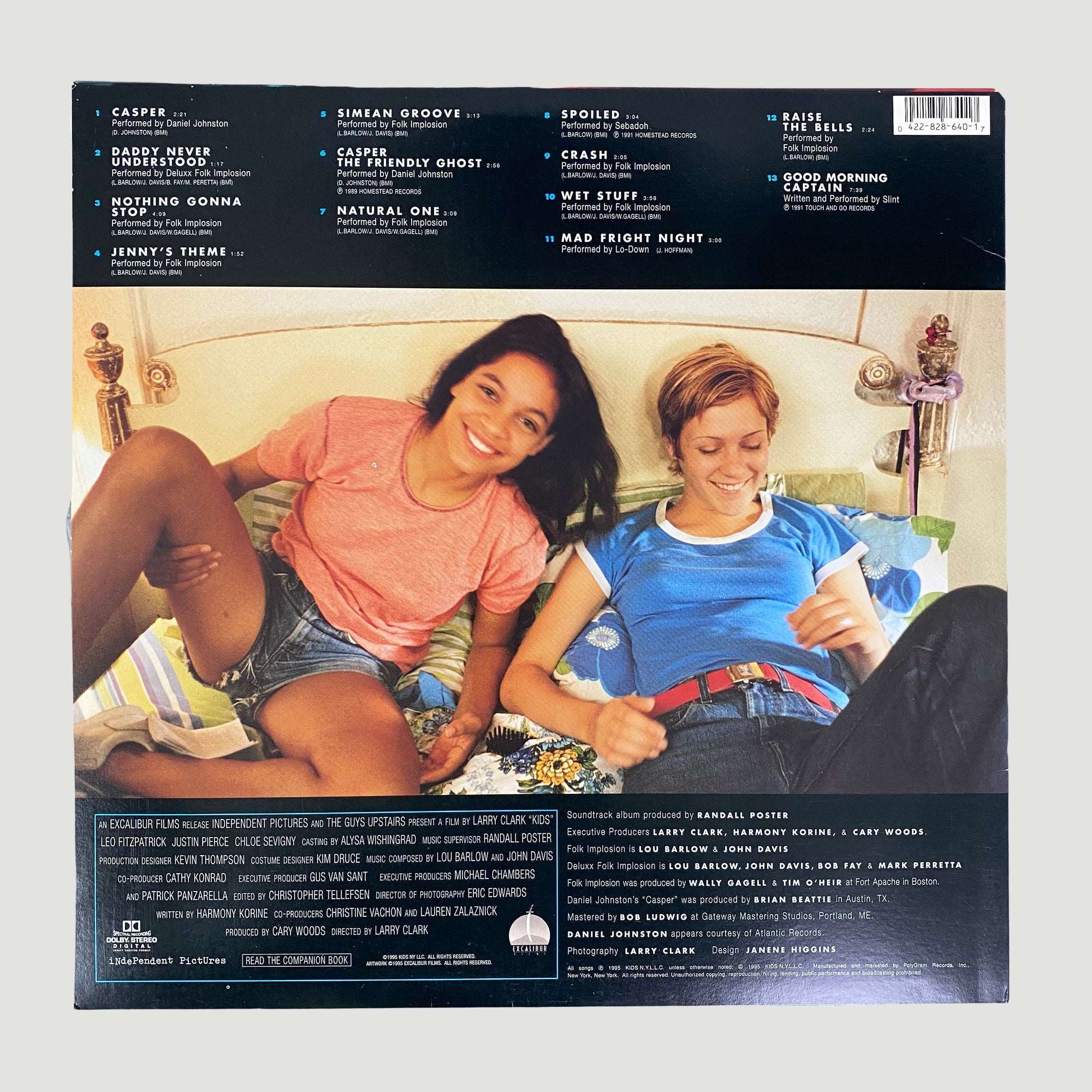 1995 KIDS Soundtrack Vinyl Europe LP