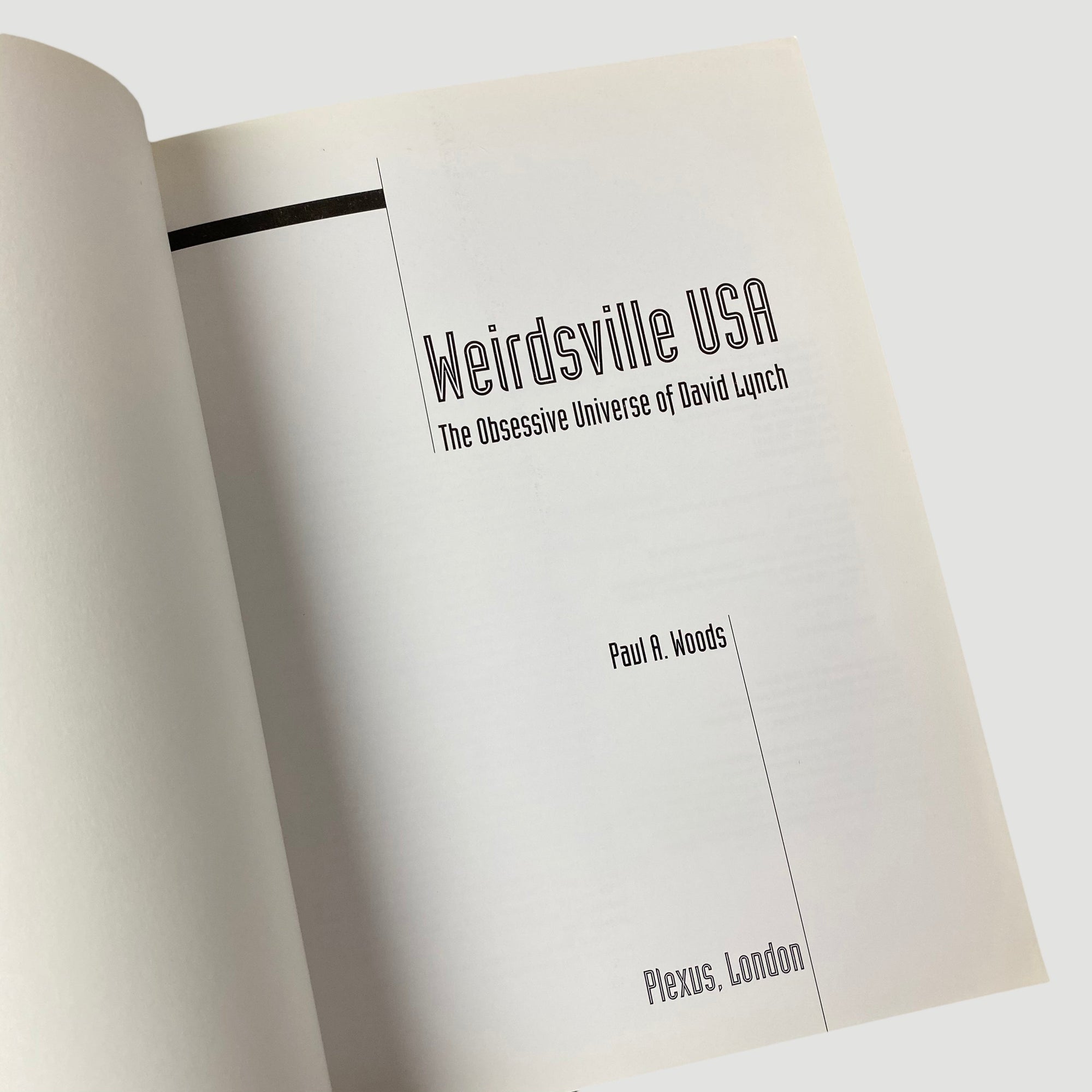2000 'Weirdsville USA: The Obsessive Universe of David Lynch'