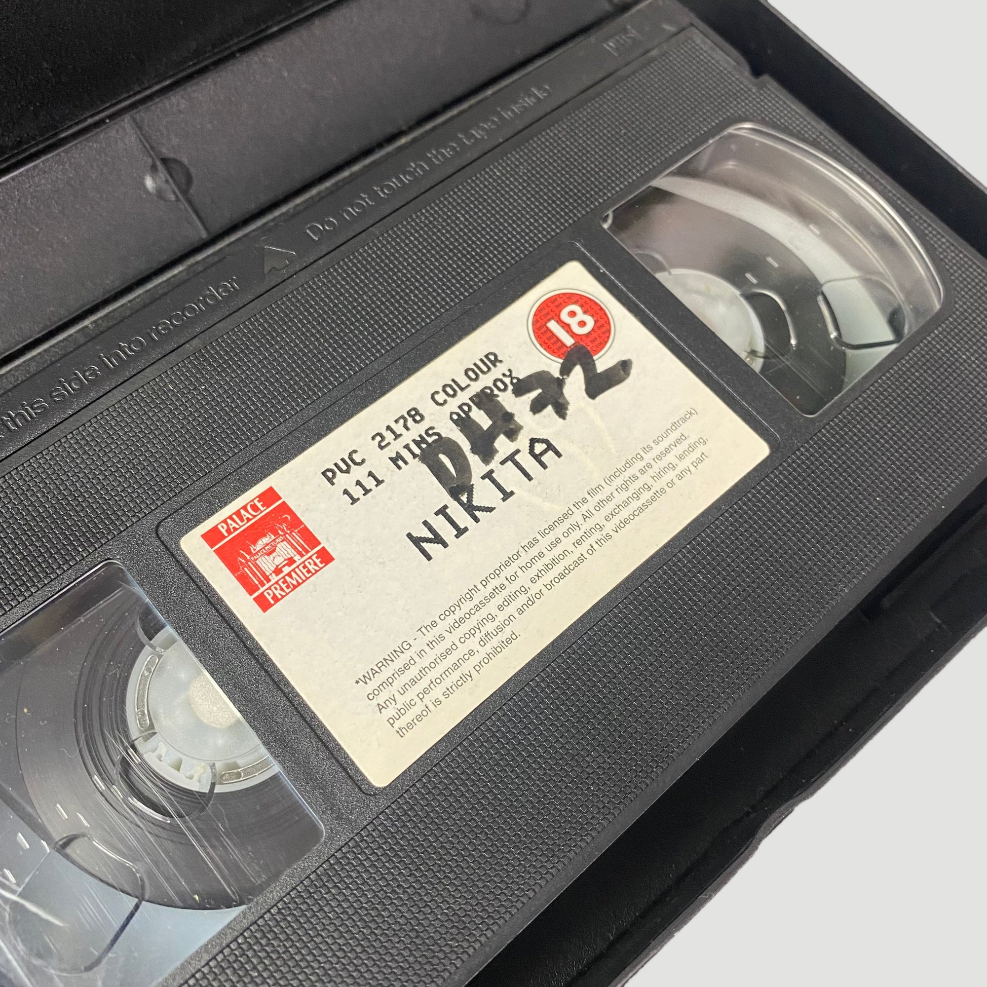 1990 Nikita Ex Rental Big Box VHS