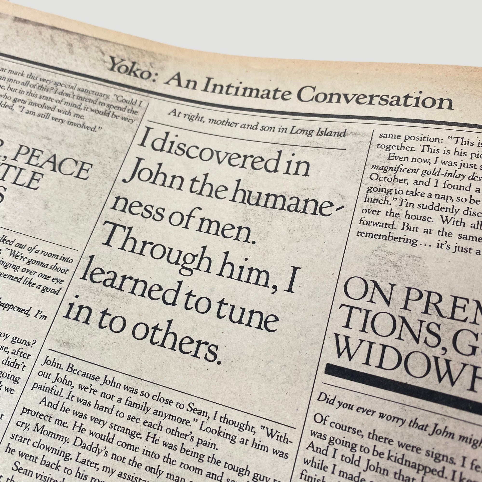 1981 Rolling Stone 'Yoko Ono' Issue