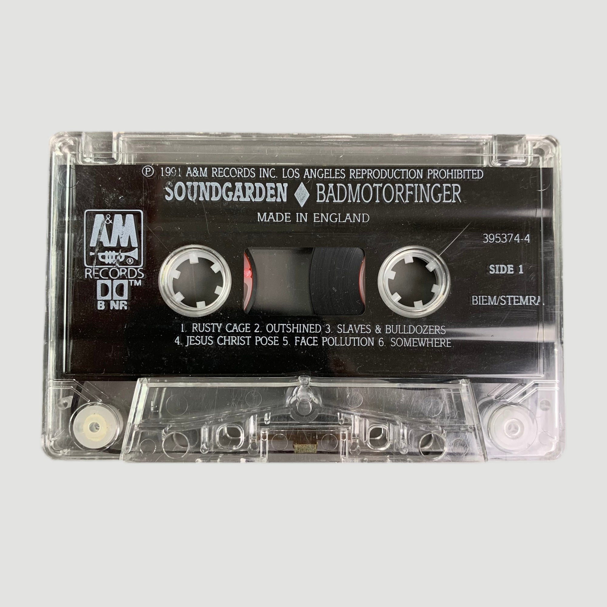 1992 Soundgarden Badmotorfinger Cassette