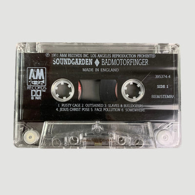 1992 Soundgarden Badmotorfinger Cassette