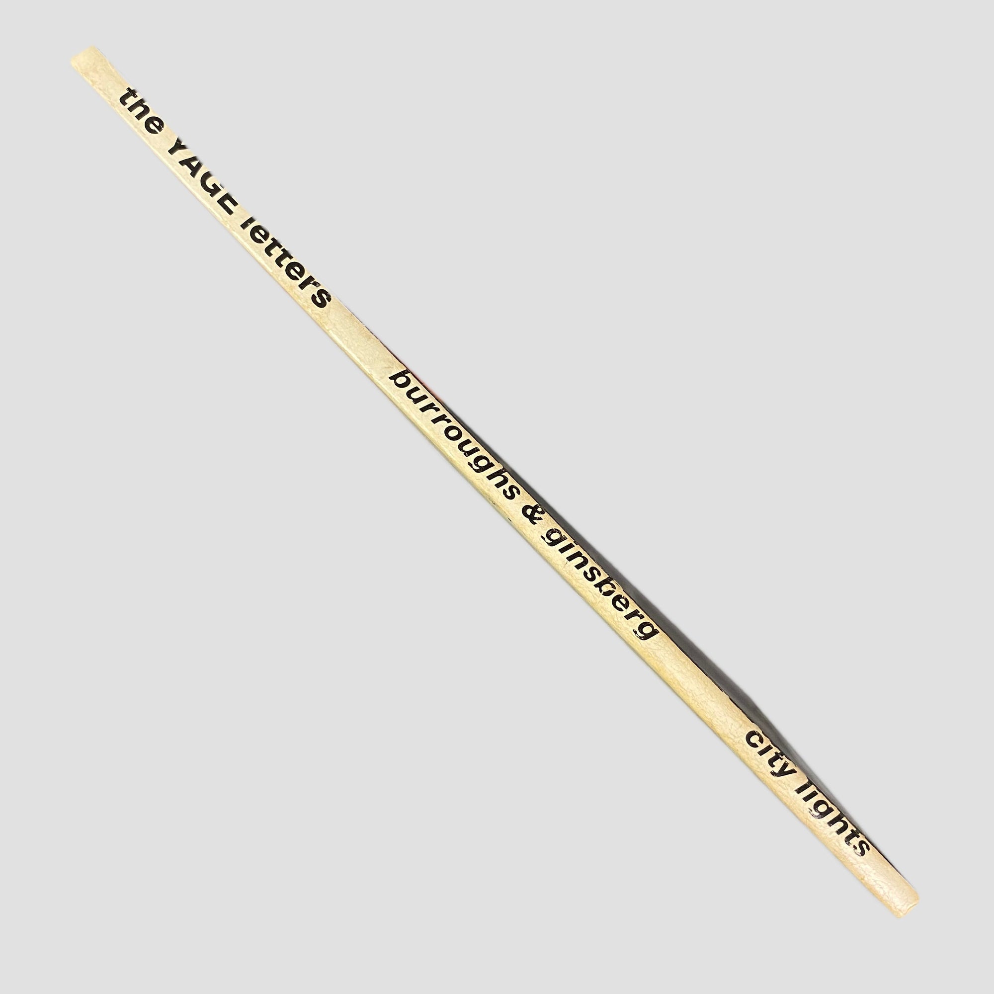 1969 The Yage Letters William Burroughs & Allen Ginsberg