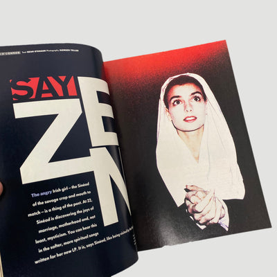 1990 The Face Magazine 'The Right To Party' Issue