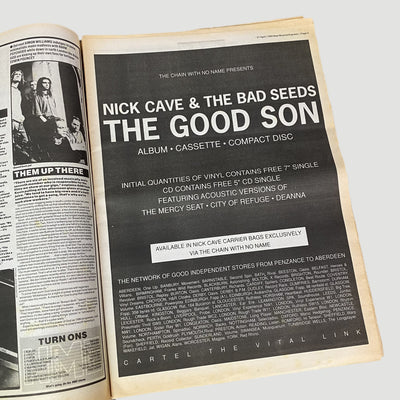 1990 NME My Bloody Valentine Magazine