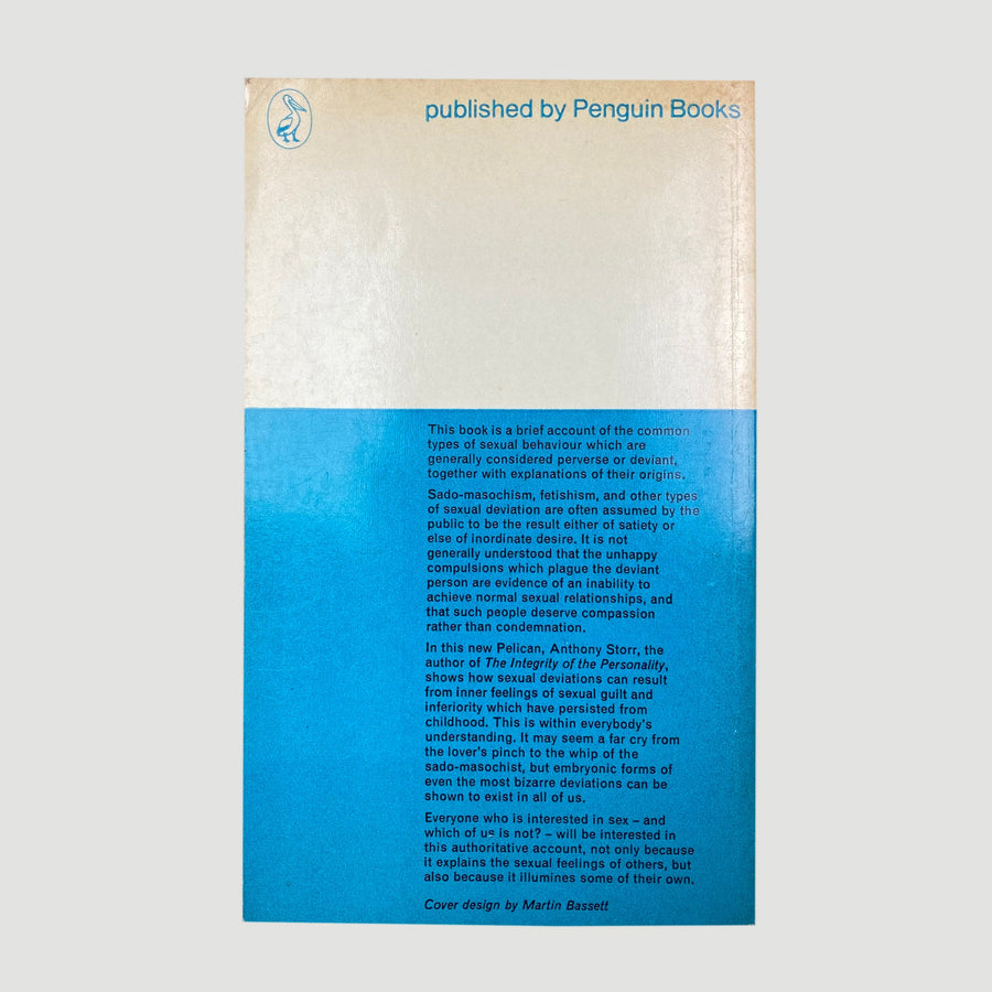 1964 Anthony Storr 'Sexual Deviation' Pelican
