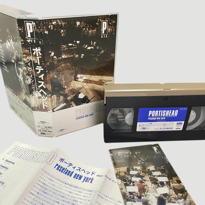 1998 Portishead Roseland NYC Live Japanese VHS + Booklet