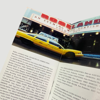 1998 Portishead Roseland NYC Live Japanese VHS + Booklet