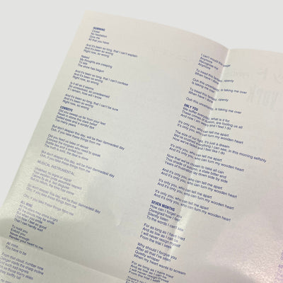 1998 Portishead Roseland NYC Live Japanese VHS + Booklet