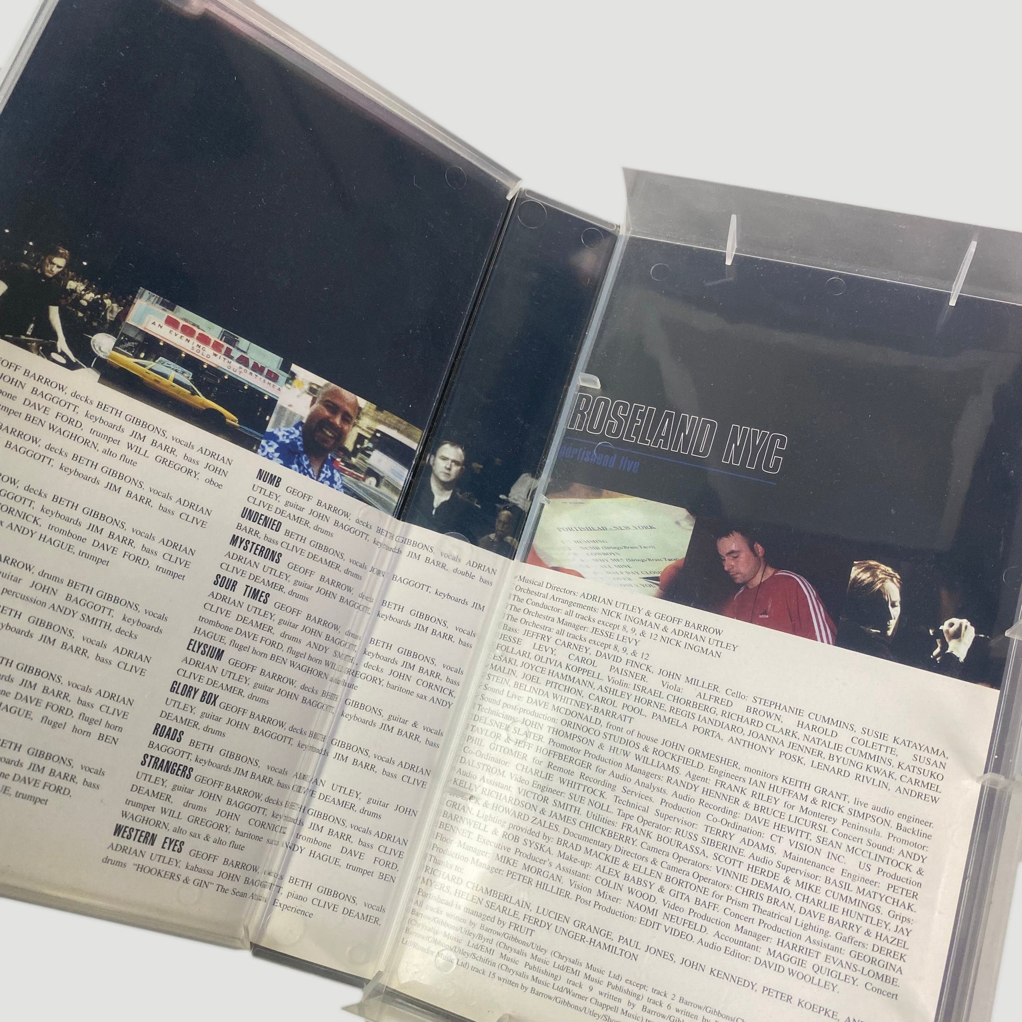 1998 Portishead Roseland NYC Live Japanese VHS + Booklet