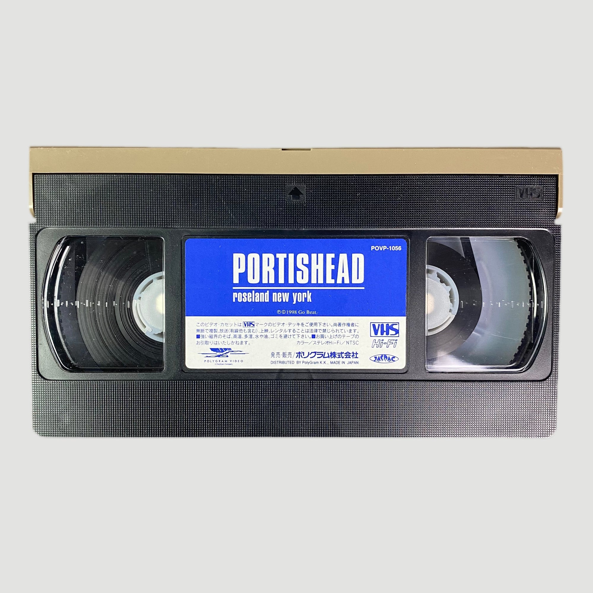 1998 Portishead Roseland NYC Live Japanese VHS + Booklet