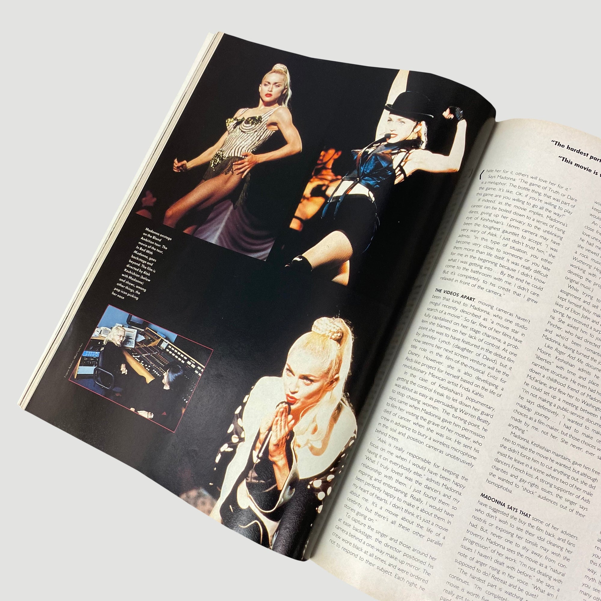 1991 The Face Magazine Madonna Issue