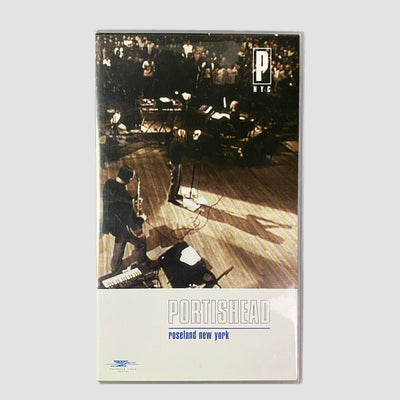 1998 Portishead Roseland NYC Live Japanese VHS + Booklet