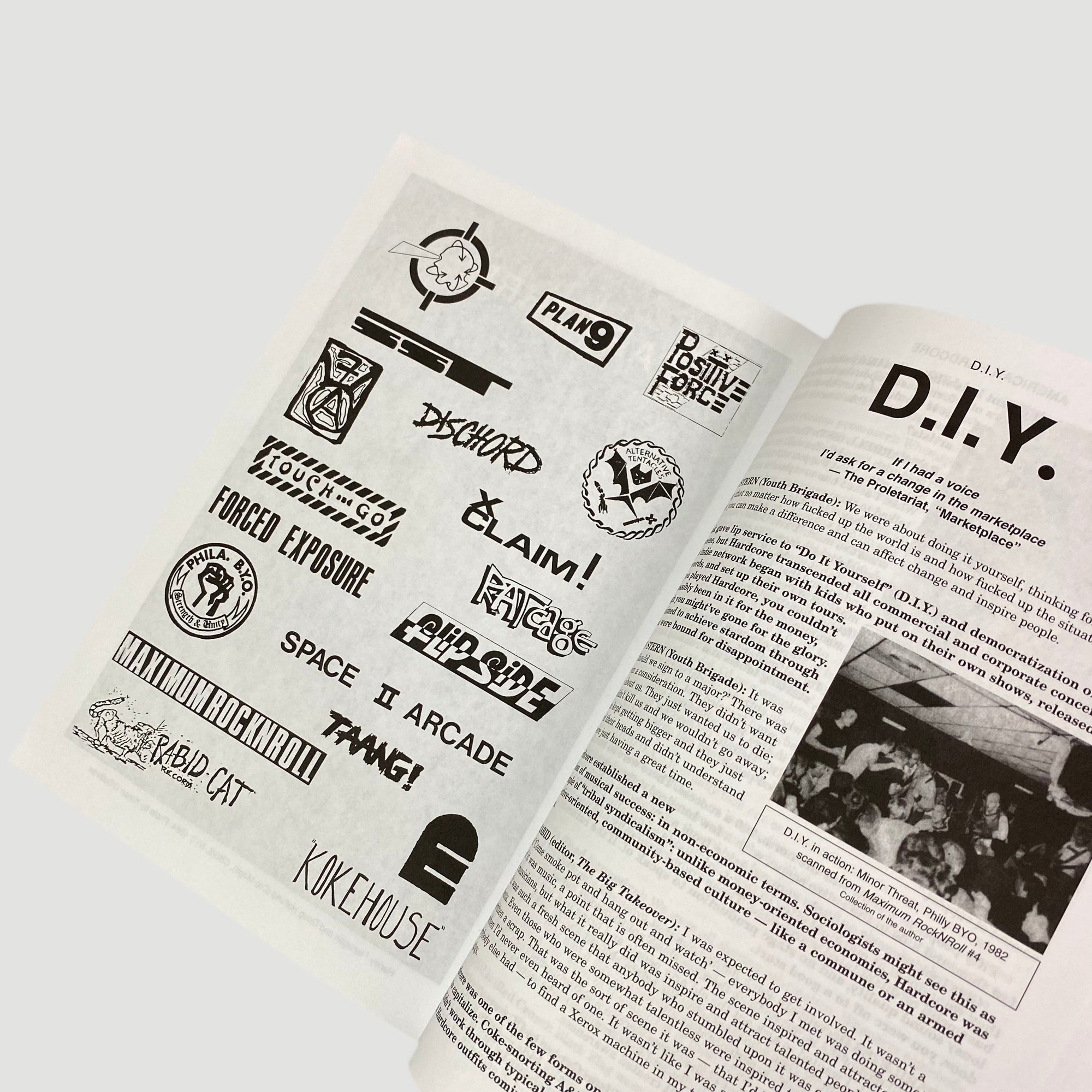 2001 Steven Blush 'American Hardcore' 1st Edition