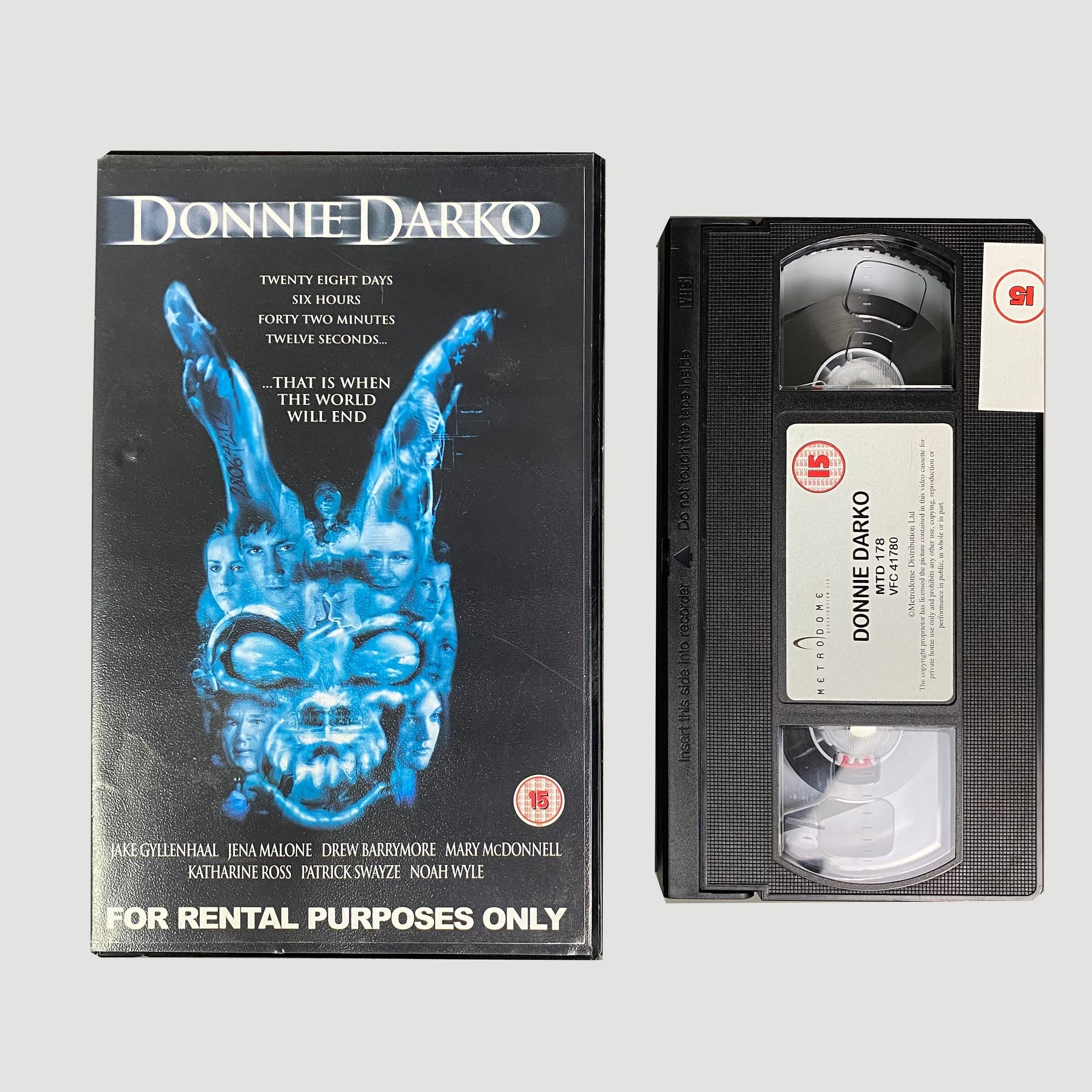 2002 Donnie Darko Ex-Rental VHS