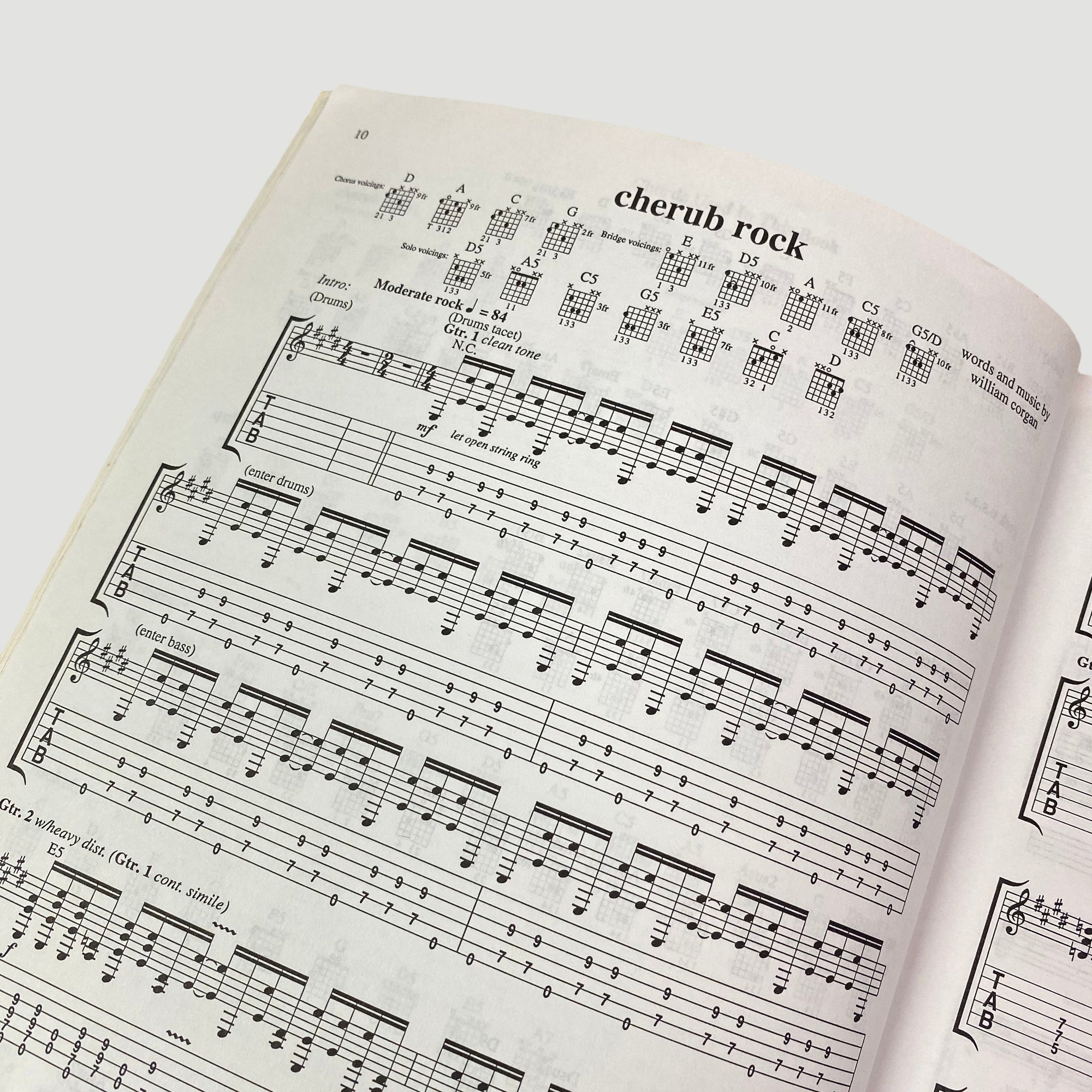 1993 Smashing Pumpkins Siamese Dream Tab Book