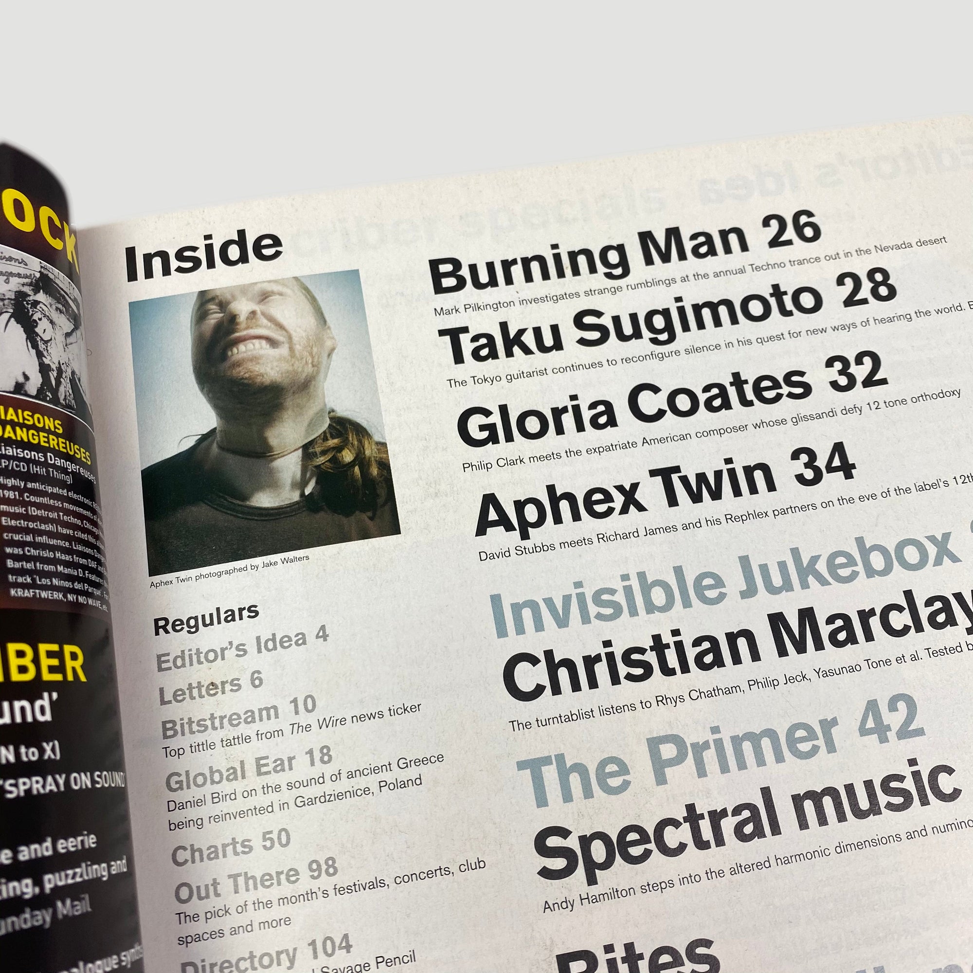 2003 The Wire Magazine Aphex Twin Issue