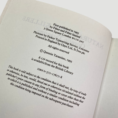 1995 Quentin Tarantino 'Natural Born Killers'