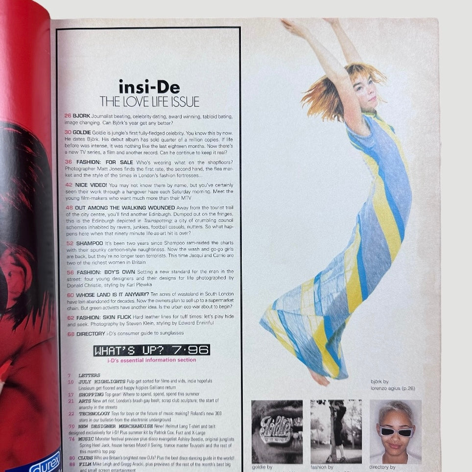 1996 Björk i-D Magazine