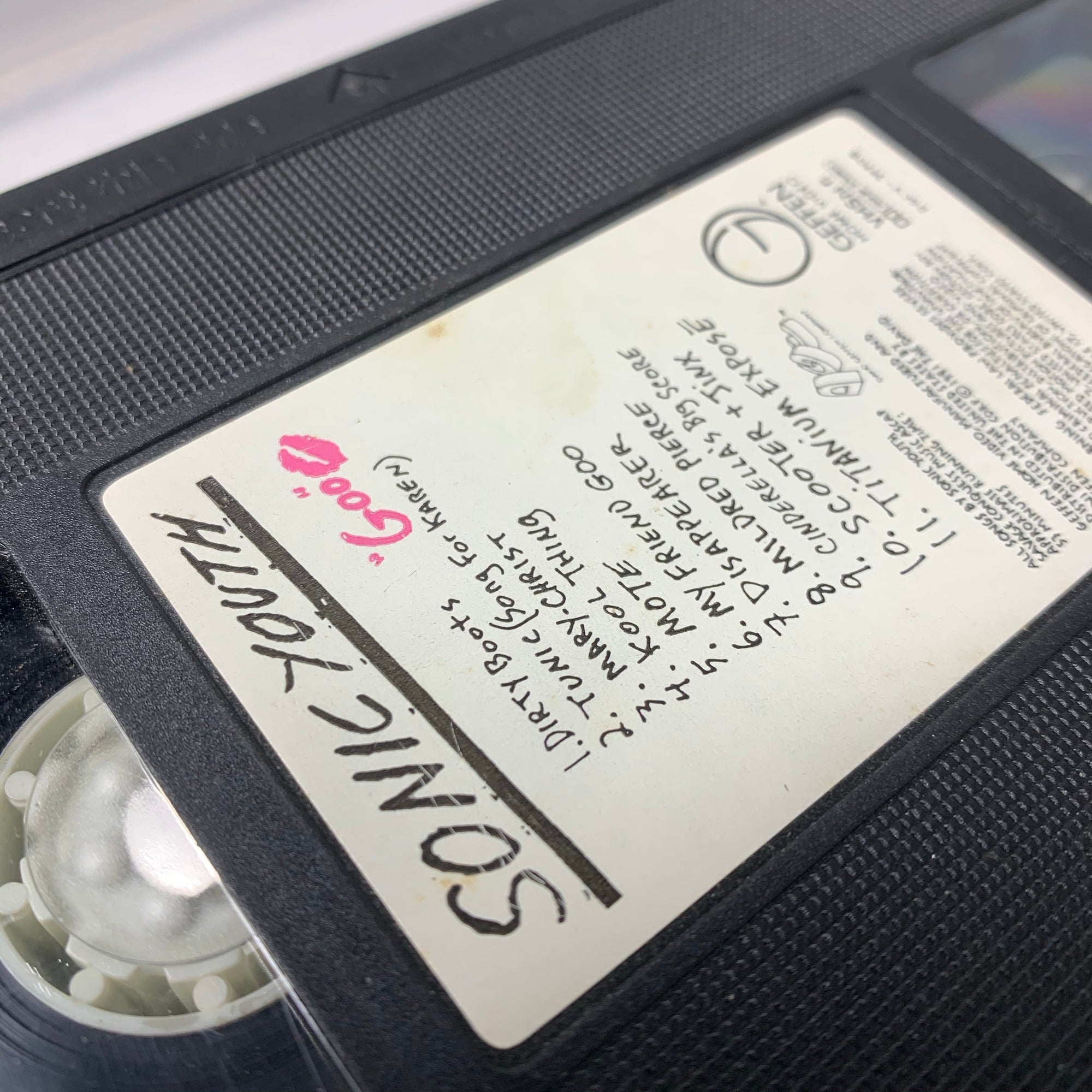 1991 Sonic Youth ‘Goo’ VHS