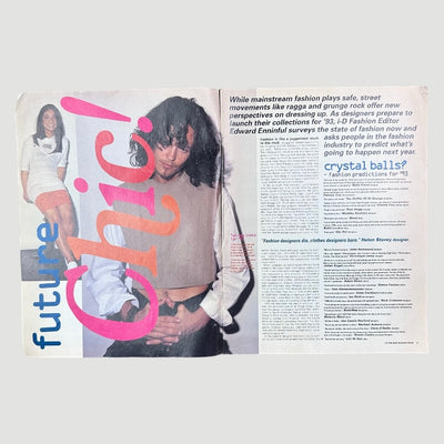 1992 i-D Magazine Future Chic! Issue