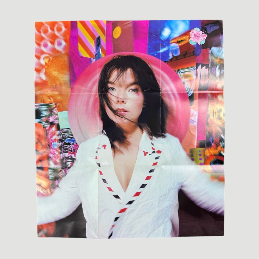 1995 Bjork Post Digipack CD+Booklet/Fold Out Poster