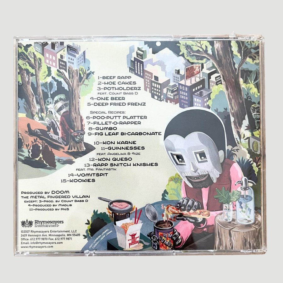 2007 MF DOOM MM..Food Limited CD+DVD