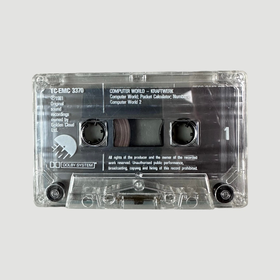 1980 Kraftwerk Computer World Cassette