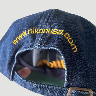 90's Nikon Denim Cap