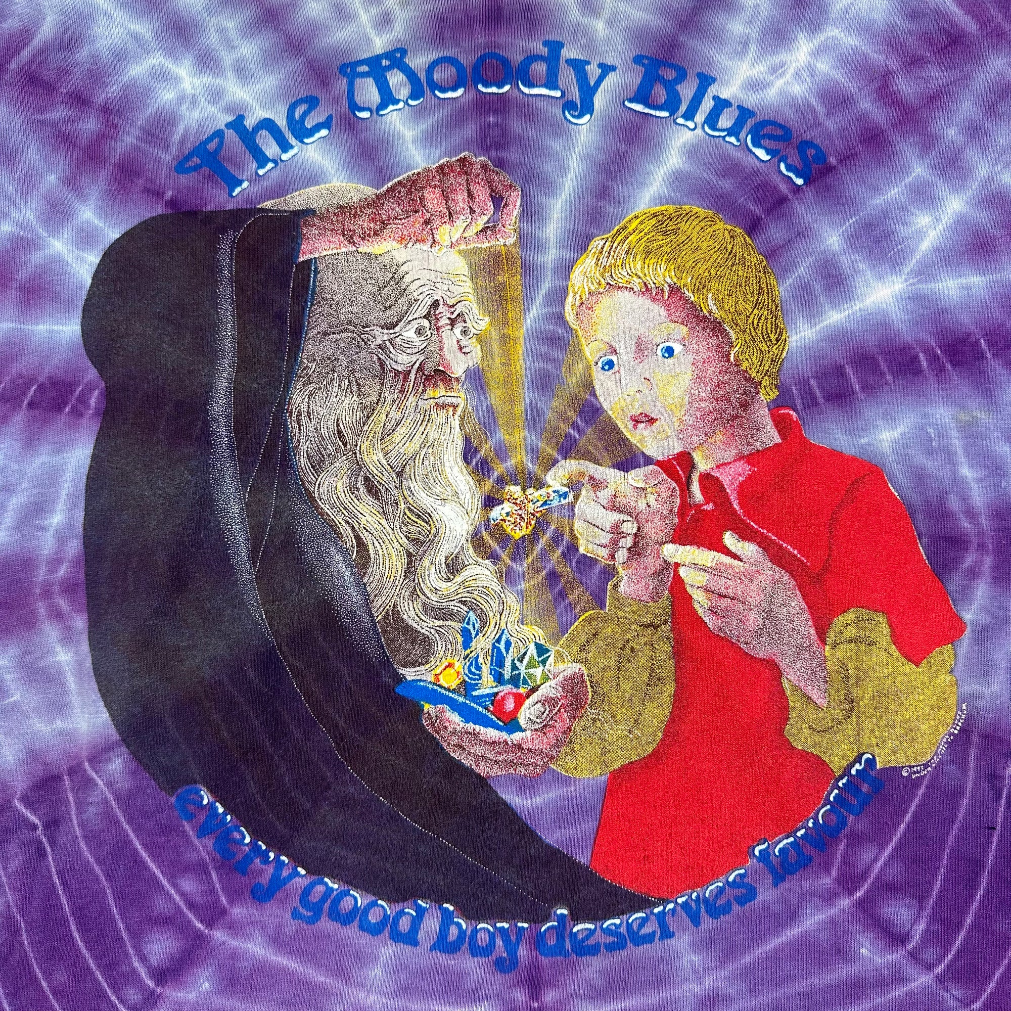 90's Moody Blues Every Good Boy Tie Dye T-Shirt