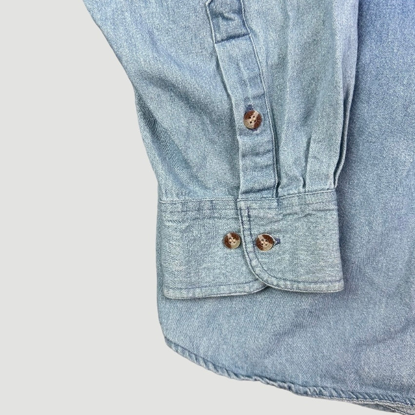 90's Nikon Staff Denim Workshirt